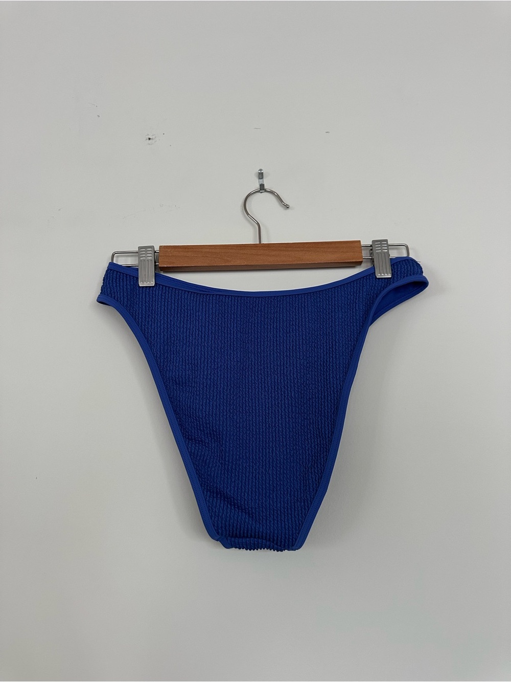 Abercrombie & Fitch Cobalt Textured Bikini Bottom - Picture 2 of 3